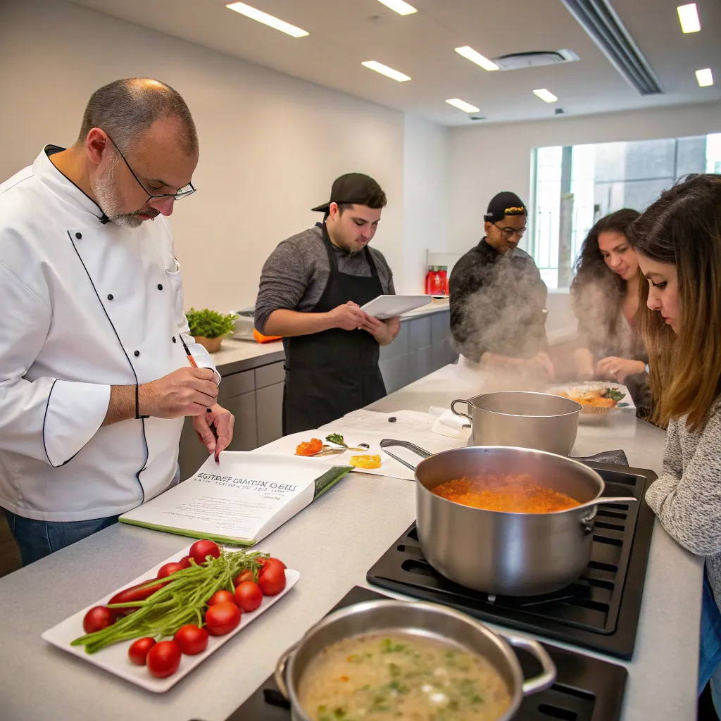 Soup preparation class